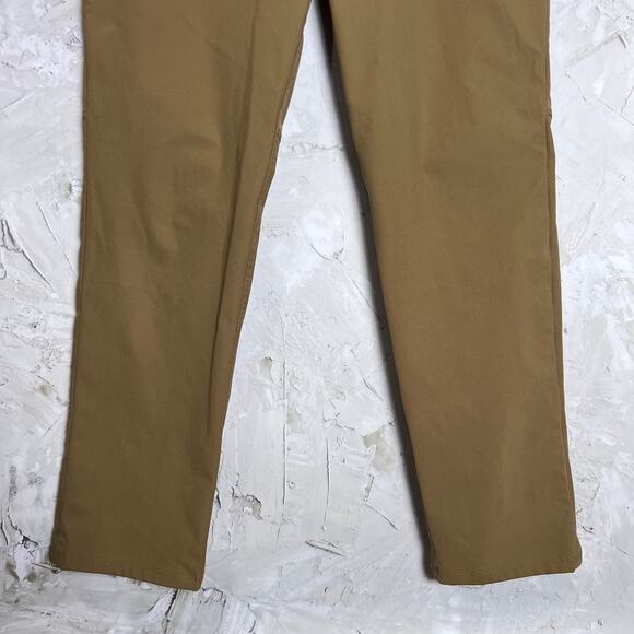 Lululemon ABC Pant Classic Warpstreme MENS 32 x 31 Artifact Brown Chino - Picture 8 of 13